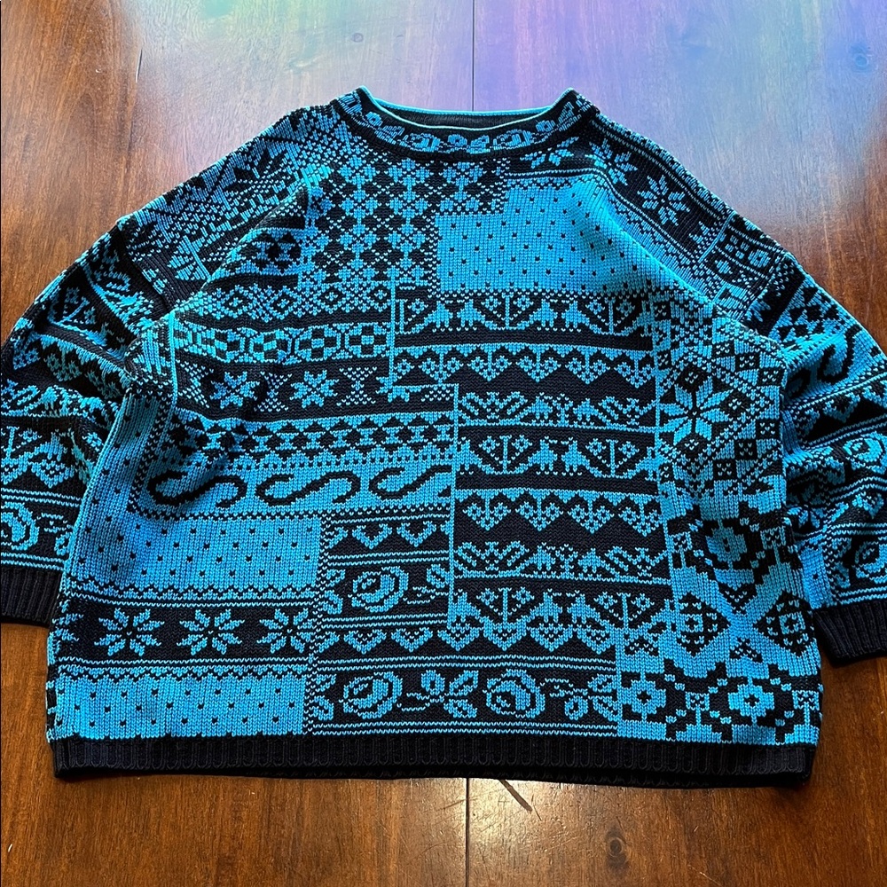 VTG 80’s Stefano International Crewneck Sweatshirt Size One Size Fits All